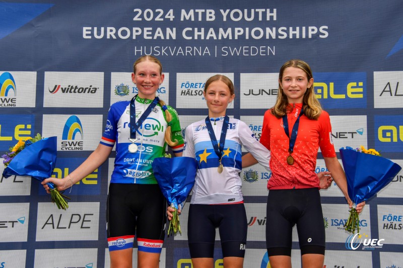 2024 UEC MTB Youth European Championships - Huskvarna - J?nk?ping (Sweden) 09/08/2024 - XCO Girls U13 - photo Tommaso Pelagalli/SprintCyclingAgency?2024